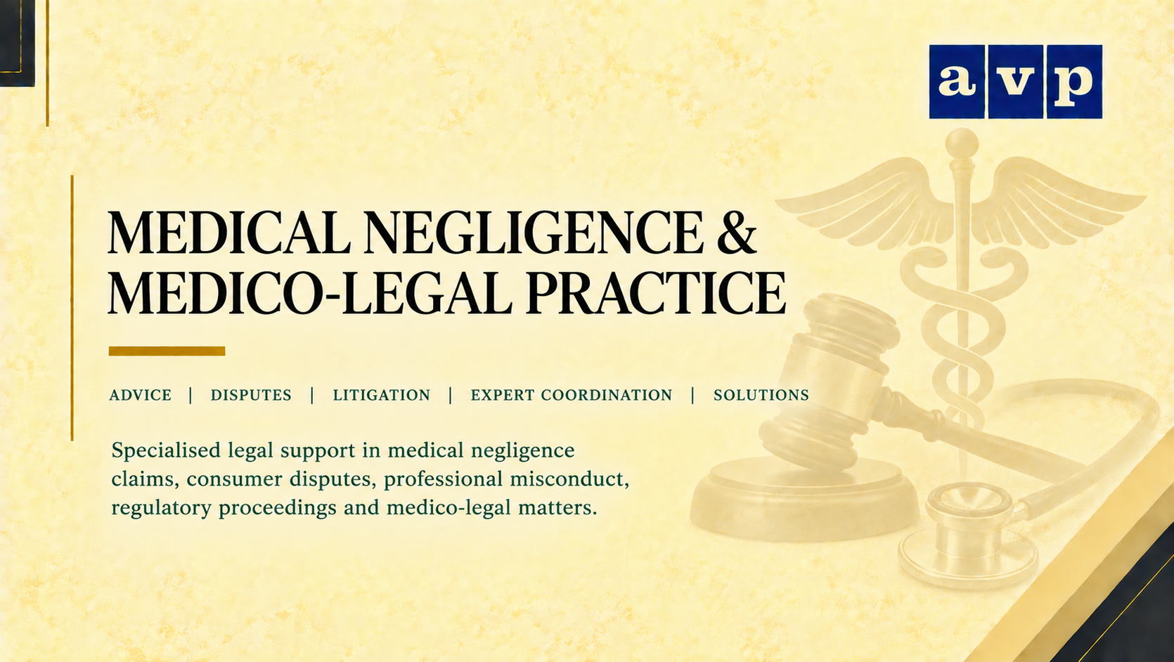 Medical Negligence & Medico-Legal Practice